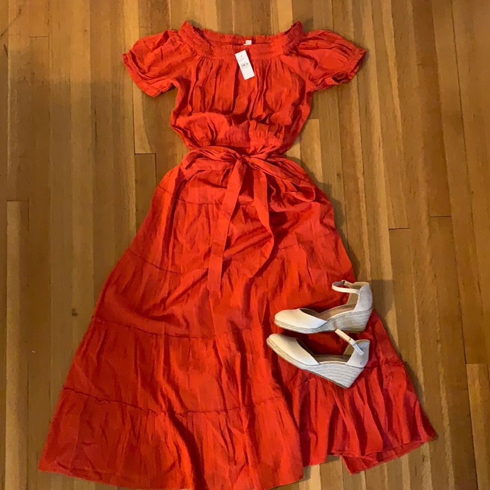 LOFT Beach Maxi Dress